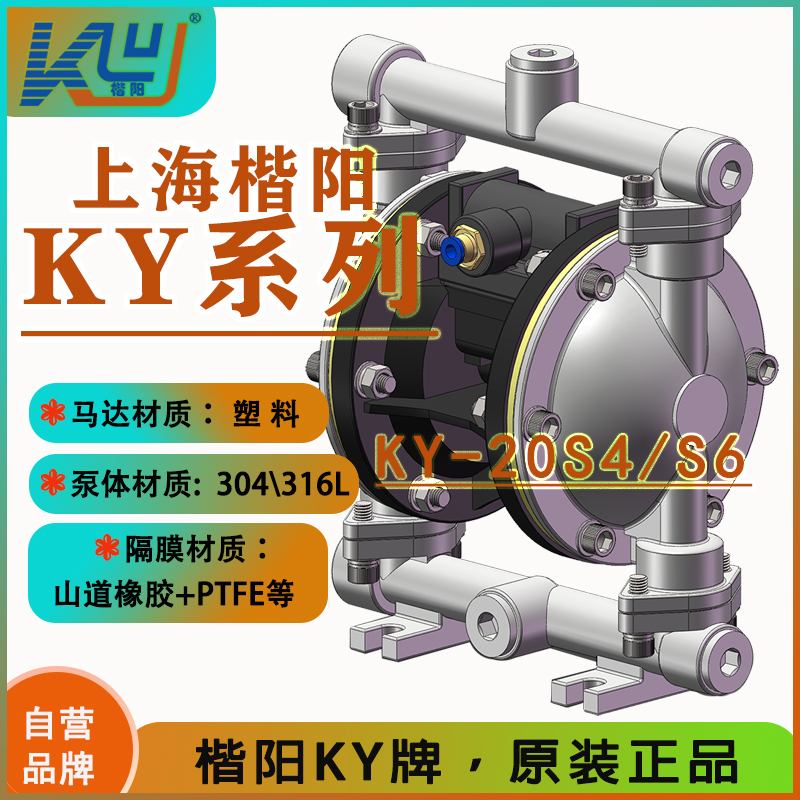 KY-20S4不銹鋼氣動隔膜泵2