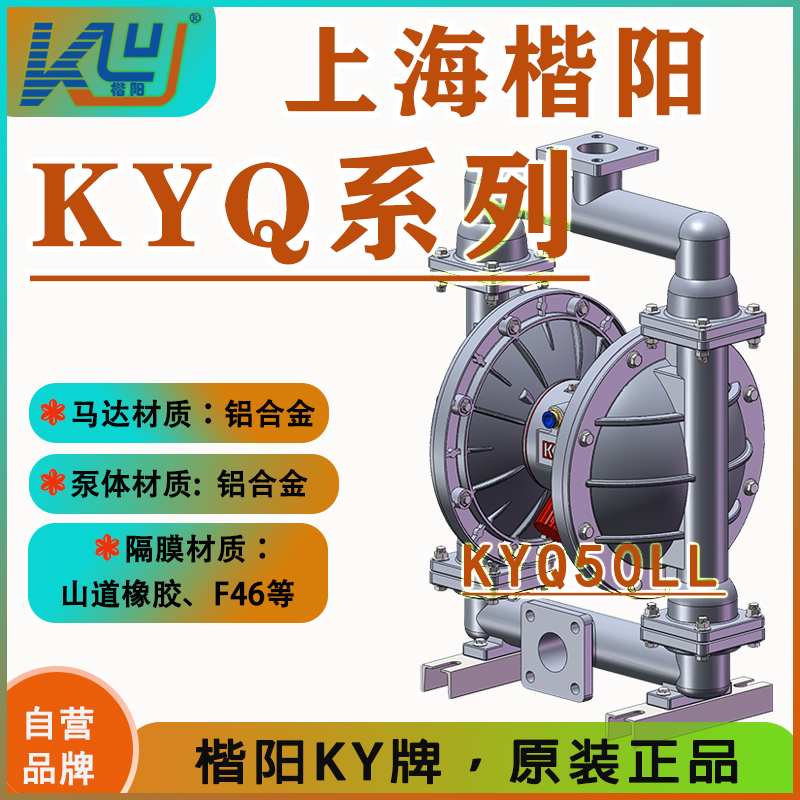 KYQ50LL鋁合金氣動(dòng)隔膜泵2